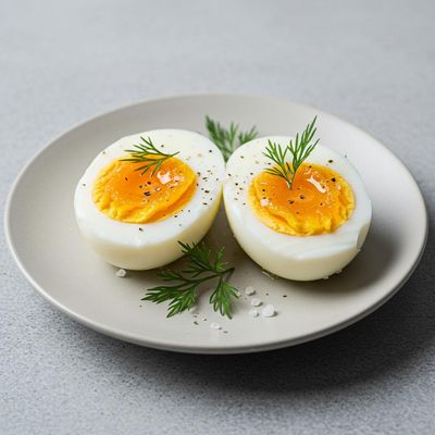 Boiled Egg 2 Eggs